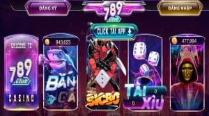 Trải nghiệm giải trí độc đáo tại kho game tài xỉu 789Club