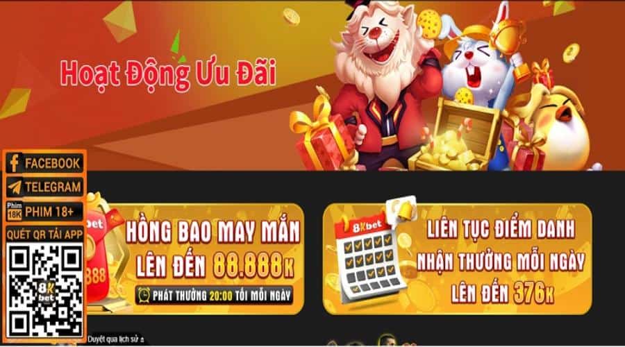 Website 8KBET và những ưu điểm nổi bật