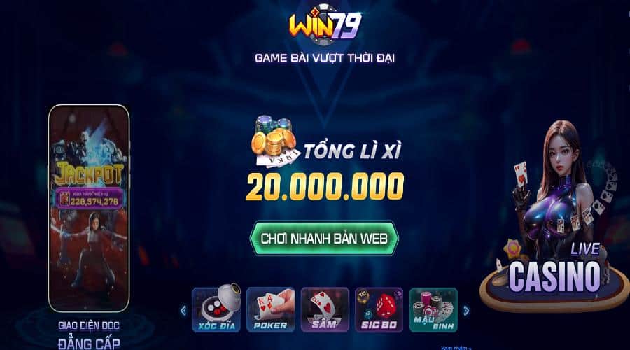 Điểm danh siêu phẩm giải trí nổi bật tại Win79